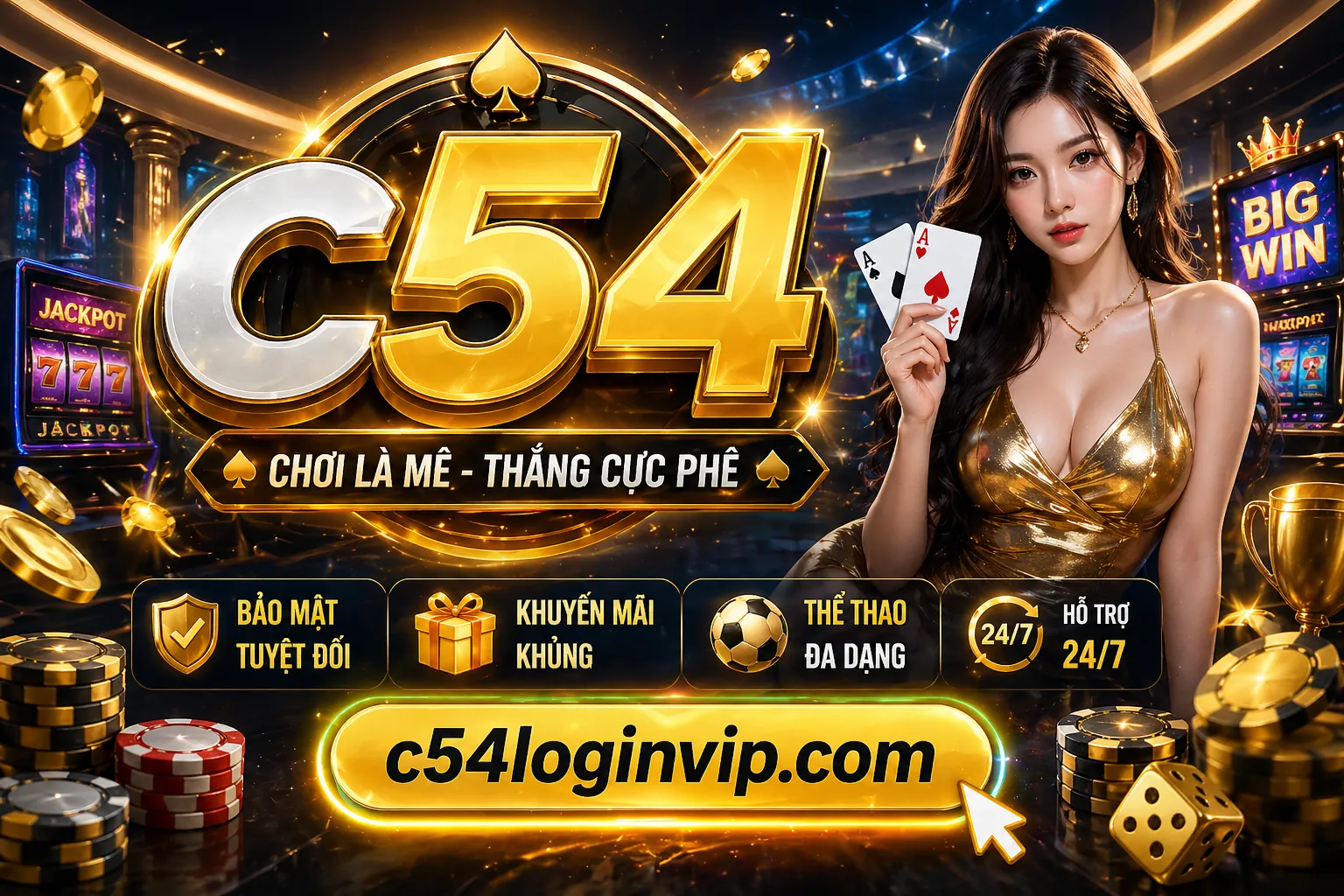 Máy đánh bạc rực rỡ với các biểu tượng tiền thưởng và logo nex88 khuyến mãi